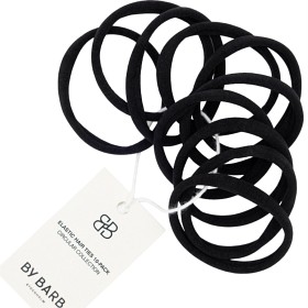 Bild på ByBarb Circular Collection hårsnodd Black 10-pack