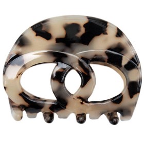 Bild på ByBarb Hårklämma Coco liten sköldpaddsfärgad