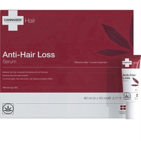 Bild på Cannasen CBD Anti-Hairloss Serum 4 x 20 ml