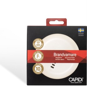 Bild på CAPiDi brandvarnare CAP388B  1-pack