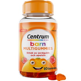 Bild på Centrum Multigummies Barn Jordgubb och apelsin 60 st