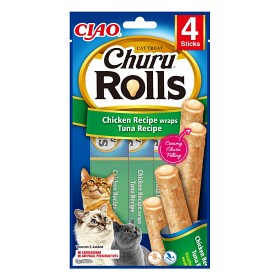 Bild på Churu Cat Rolls Chicken & Tuna Wrap 4 st