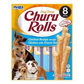 Bild på Churu Dog Rolls Chicken with Cheese 8 st