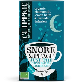 Bild på Clipper Snore and Peace Infusion Tea 20 tepåsar