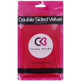 Bild på Cocoa Brown Deluxe Velvet Double-Sided Tanning Mitt