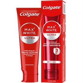 Bild på Colgate Max White Ultra Foam whitening-tandkräm 75 ml
