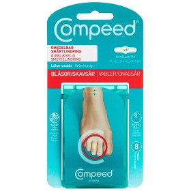 Bild på Compeed Skavsårsplåster On Toes 8 st