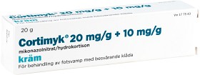 Bild på Cortimyk, kräm 20 mg/g + 10 mg/g 20 gr