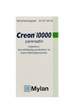 Bild på Creon 10000 enterokapsel, hård Mylan 100 st