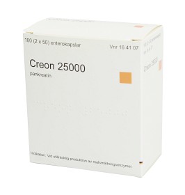 Bild på Creon 25000, enterokapsel, hård Medartuum AB 2 x 50 st