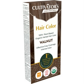 Bild på Cultivator's Organic Herbal Hair Color Walnut 100 g