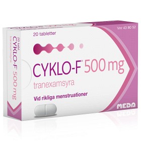 Bild på Cyklo-F 500 mg 20 tabletter