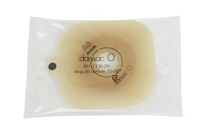 Bild på Dansac Nova2 platta ring 36 mm hål 20-28 mm 5 st