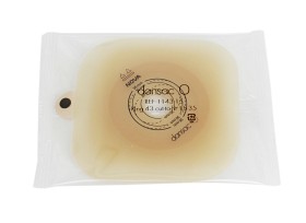 Bild på Dansac Nova 2 hudskyddsplatta 100 x 100 mm, ring 43 mm, hål 15-35 mm 5 st