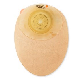 Bild på Dansac NovaLife 1 Convex sluten, endels, midi, biege, uppklippbar 30-37 mm 10 st