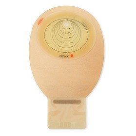 Bild på Dansac NovaLife 1, Maxi, tömbar häftpåse, beige, uppklippbar 10-70x90 mm 10 st