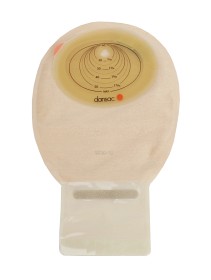 Bild på Dansac NovaLife 1, Midi, tömbar häftpåse, beige, uppklippbar 10-55x70 mm 30 st