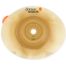 Bild på NovaLife2 konvex hudskyddsplatta för tvådelsbandage ring 43 mm förhålad 25 mm 5 st