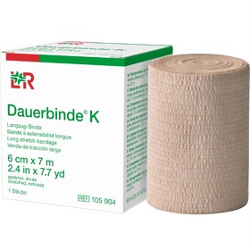 Bild på Dauerbinde K 6cm x 7m 1 st