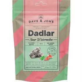 Bild på Dave & Jon's Dadlar Sour Watermelon 125 g