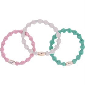 Bild på Dazzling H2 Hair Tie 3-pack (Beige, Pink, Green)