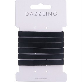 Bild på Dazzling H2 Hårsnoddar mjuka svarta 6-pack