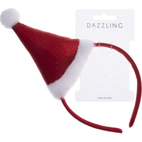 Bild på Dazzling Head Band Santas Hat