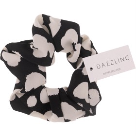 Bild på Dazzling Scrunchie Black White