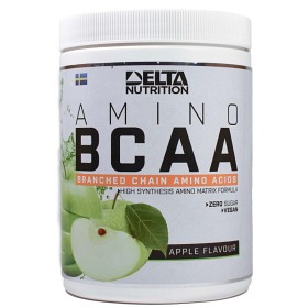 Bild på Delta Nutrition BCAA Amino Green Apple 400 g