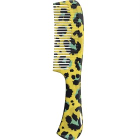 Bild på Denman Deluxe DPC6 Rake Comb Yellow Leopard