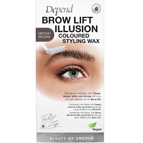 Bild på Depend Brow Illusion Wax Medium Brown