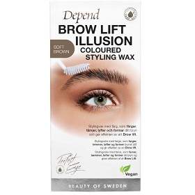 Bild på Depend Brow Illusion Wax Soft Brown
