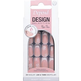 Bild på Depend Design Selection French Flower Blossom Short Coffin 24 st