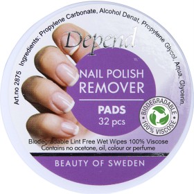 Bild på Depend Remover Pads 32 st