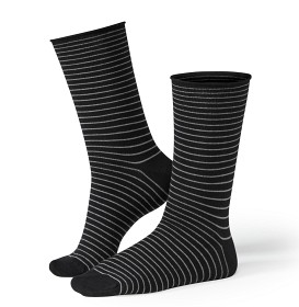 Bild på Life Wear Diabetikersocka Bambu Randig
