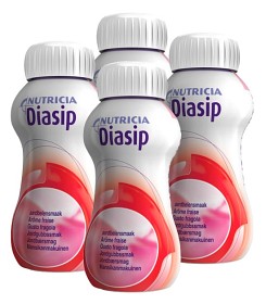 Bild på Diasip Jordgubbssmak 4x200 ml