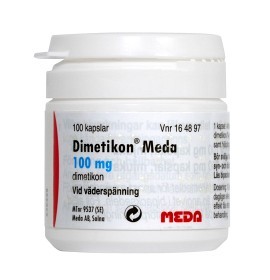 Bild på Dimetikon Meda, kapsel, mjuk 100 mg 100 st