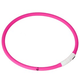 Bild på Dogman Blinkhalsband Rosa