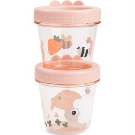 Bild på Done by Deer Baby Food Container 2-pack Tiny Farm, Powder