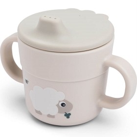 Bild på Done by Deer Foodie Spout Cup Tiny Farm, Sand