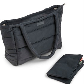 Bild på Done by Deer Quilted Changing Tote Bag, Black