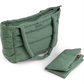 Bild på Done by Deer Quilted Changing Tote Bag, Green