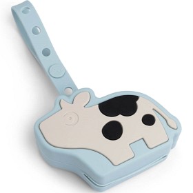 Bild på Done by Deer Silicone Pacifier Pouch Dotti, Blue