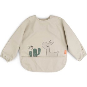 Bild på Done by Deer Sleeved Pocket Bib Lalee, Sand