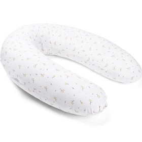 Bild på Doomoo Amnings-gravidkudde Blomster Gul