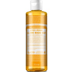 Bild på Dr Bronner Citrus Orange Liquid Soap 236 ml