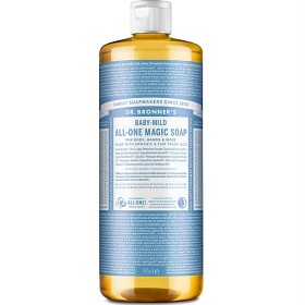 Bild på Dr Bronner Pure Castile Liquid Soap Baby-Mild Unscented 945 ml