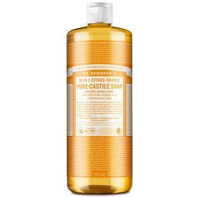 Bild på Dr Bronner Pure Castile Liquid Soap Citrus Orange 945 ml