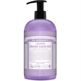 Bild på Dr. Bronner’s Organic Sugar Soap Lavender 710 ml