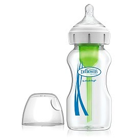 Bild på Dr Brown WN Options Nappflaska 270 ml (Glas)
